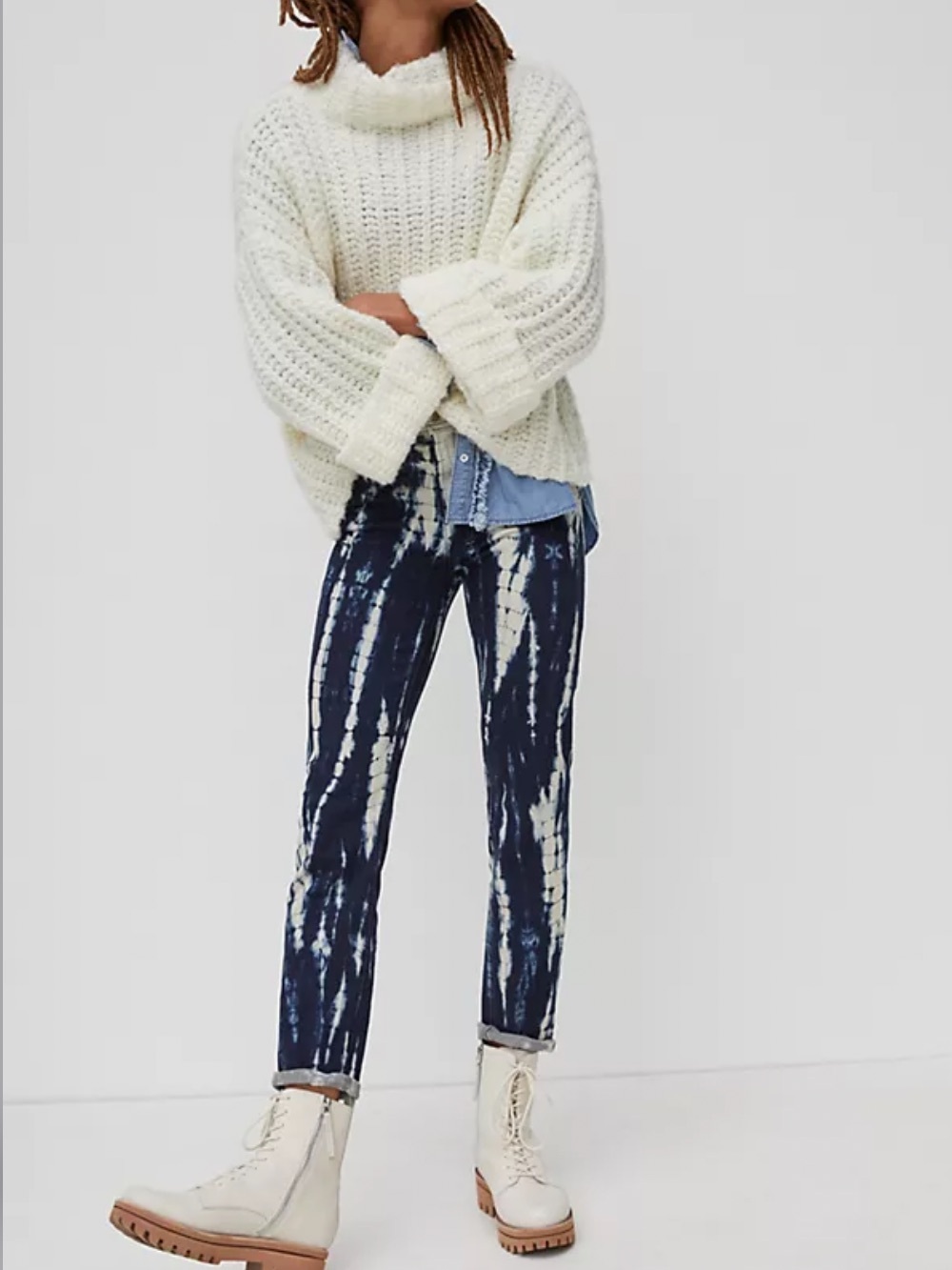 Nwt MOTHER The Mid-Rise Dazzler Ankle Jeans Blue Lotus Club straight leg size 25